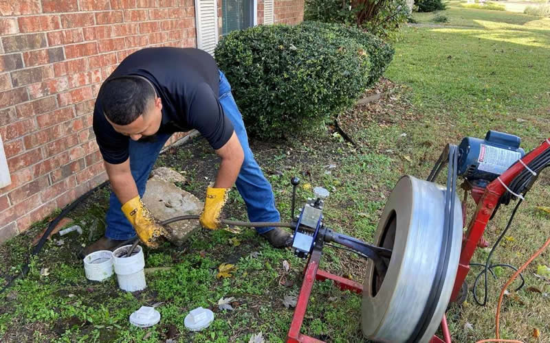 Drain Cleaning Background Banner Image